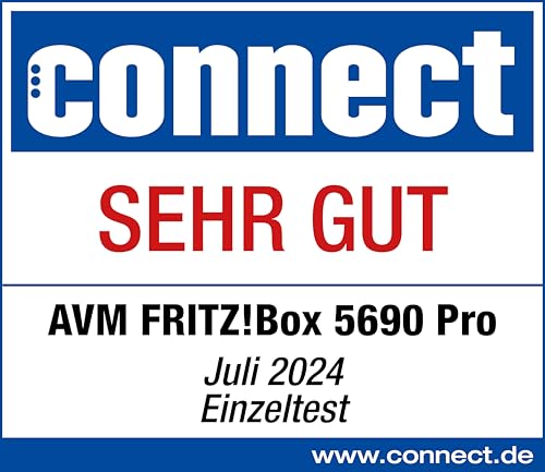 FRITZ!Box 5690 Pro – Premium WLAN Router mit Wi-Fi 7, Glasfaser & DSL