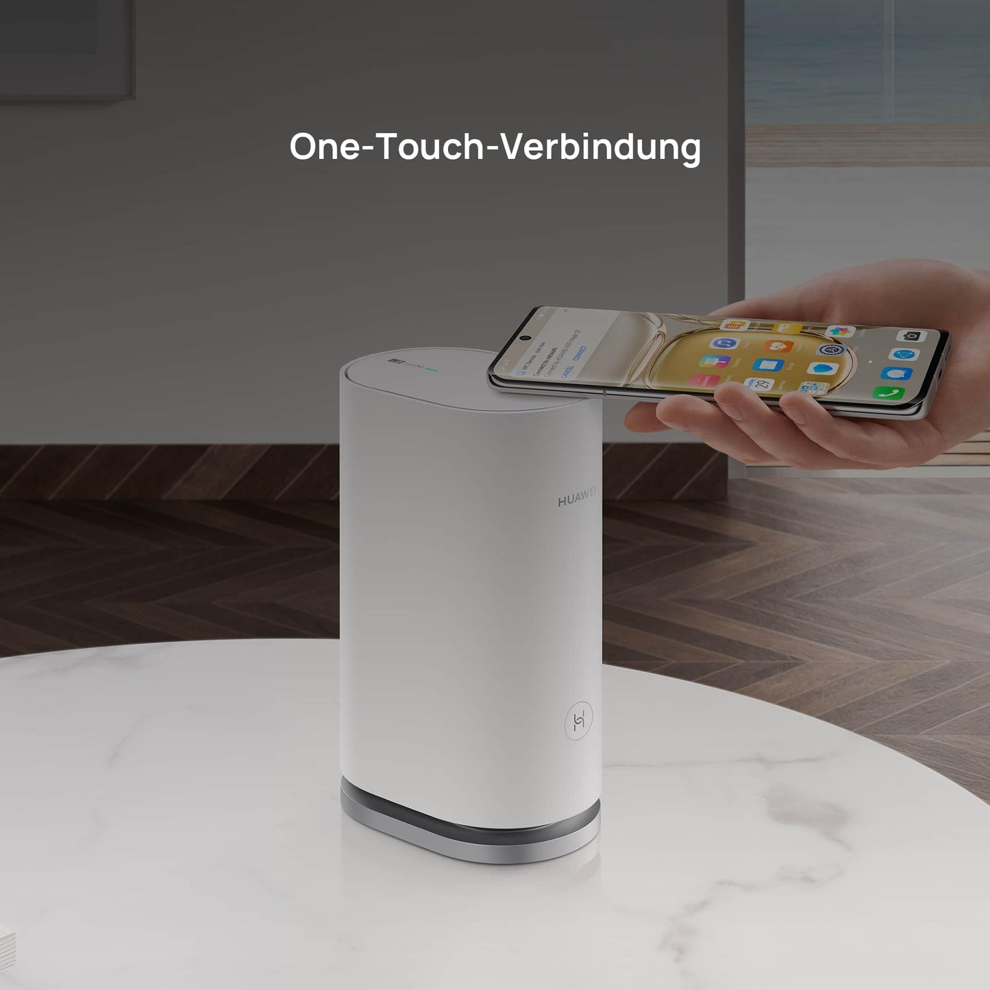 HUAWEI WiFi Mesh 3 – AX3000 WiFi 6 Mesh System, 3er-Pack, bis zu 400 m² Abdeckung