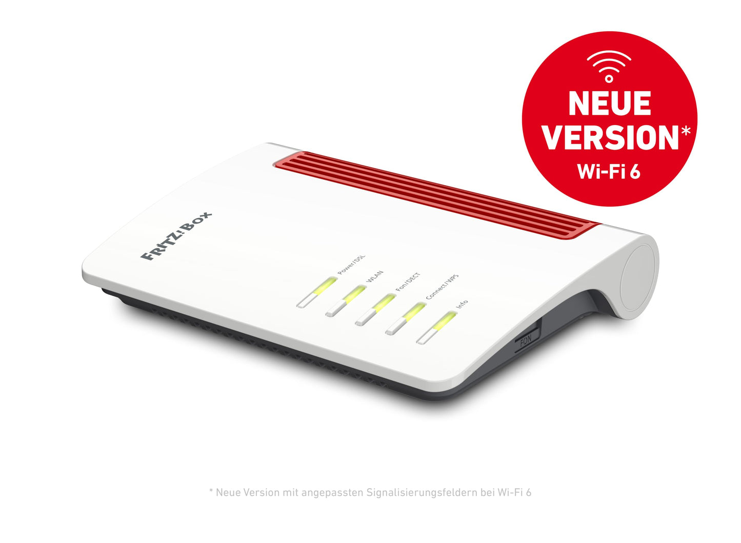 FRITZ!Box 7530 AX International – Wi-Fi 6 DSL Router mit Mesh & DECT-Basis