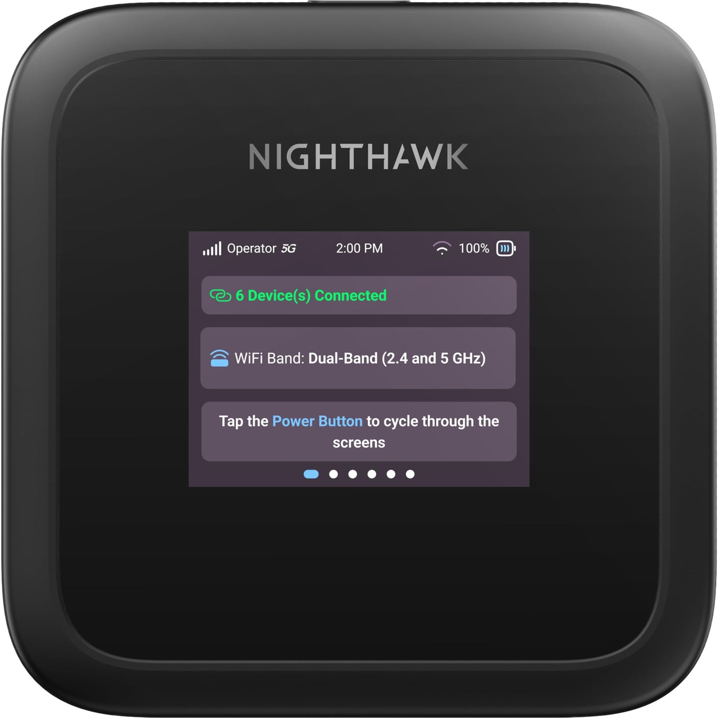 NETGEAR Nighthawk M3 – Mobiler 5G WiFi 6 Router mit Hotspot-Funktion