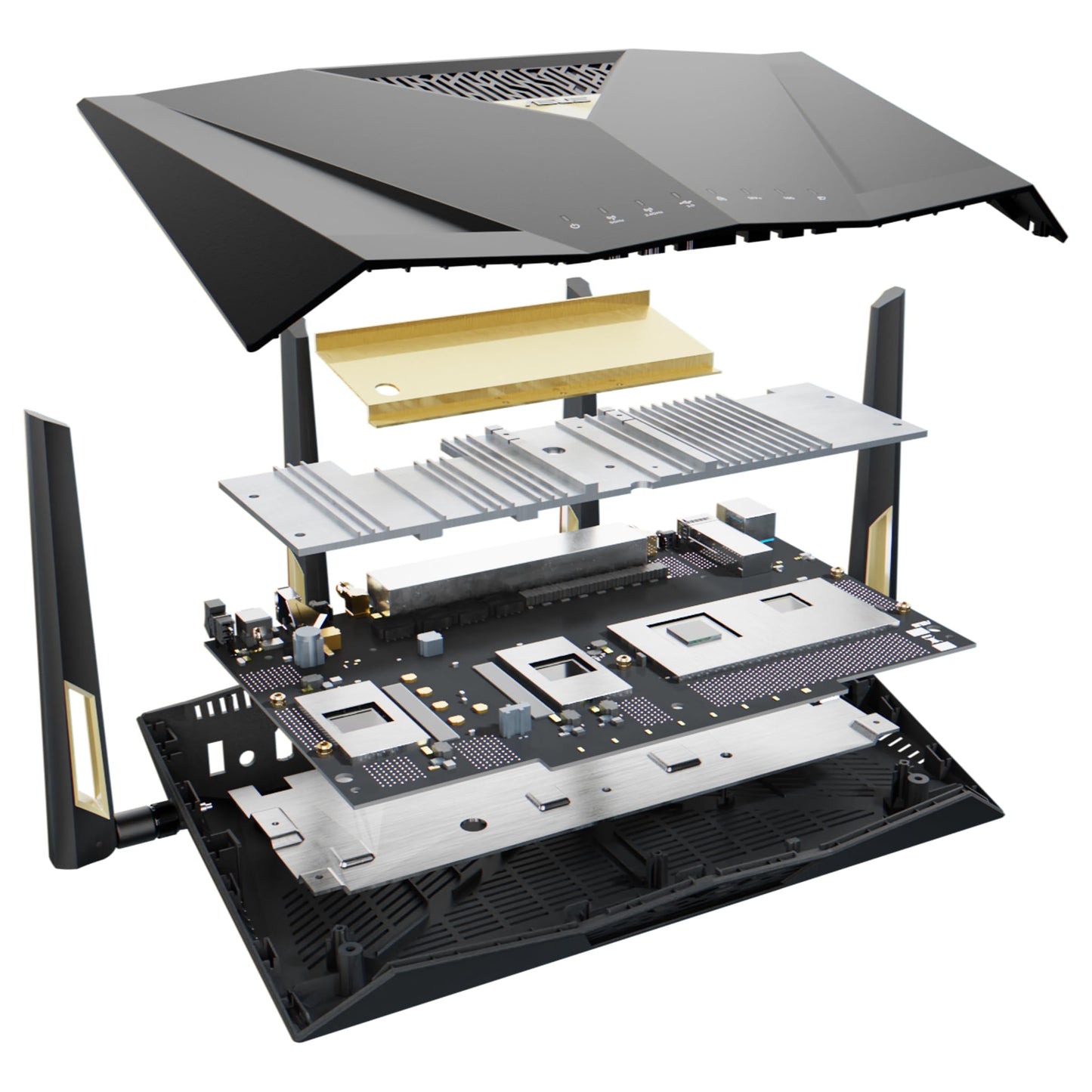 ASUS RT-BE88U Dual-Band WiFi 7 Router – AiMesh, 10G & 2.5G Ports, VPN-Unterstützung