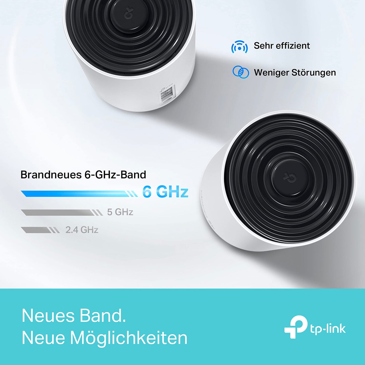 TP-Link Deco XE75 (3er-Set) – Wi-Fi 6E AXE5400 Mesh Tri-Band System