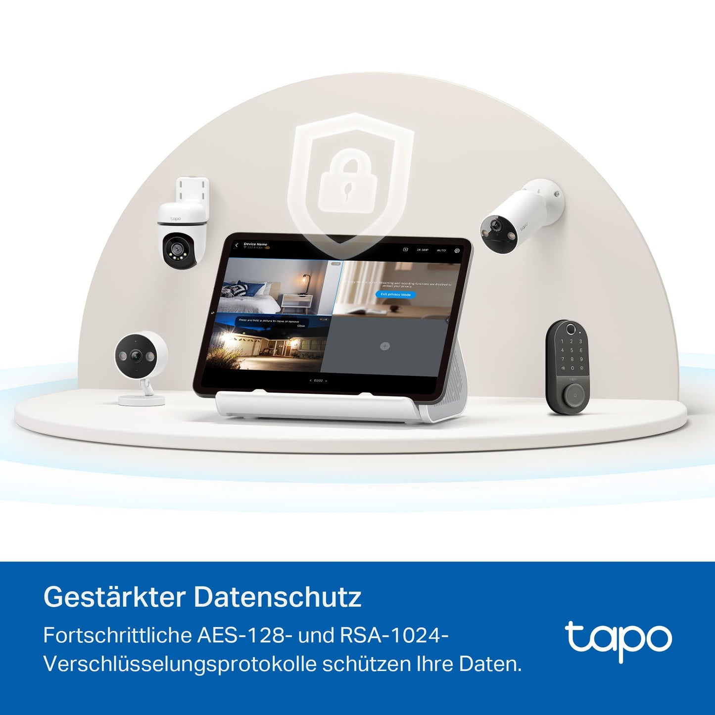 TP-Link Tapo H500 HomeBase – Smart Hub mit 16GB Speicher, erweiterbar auf 16TB