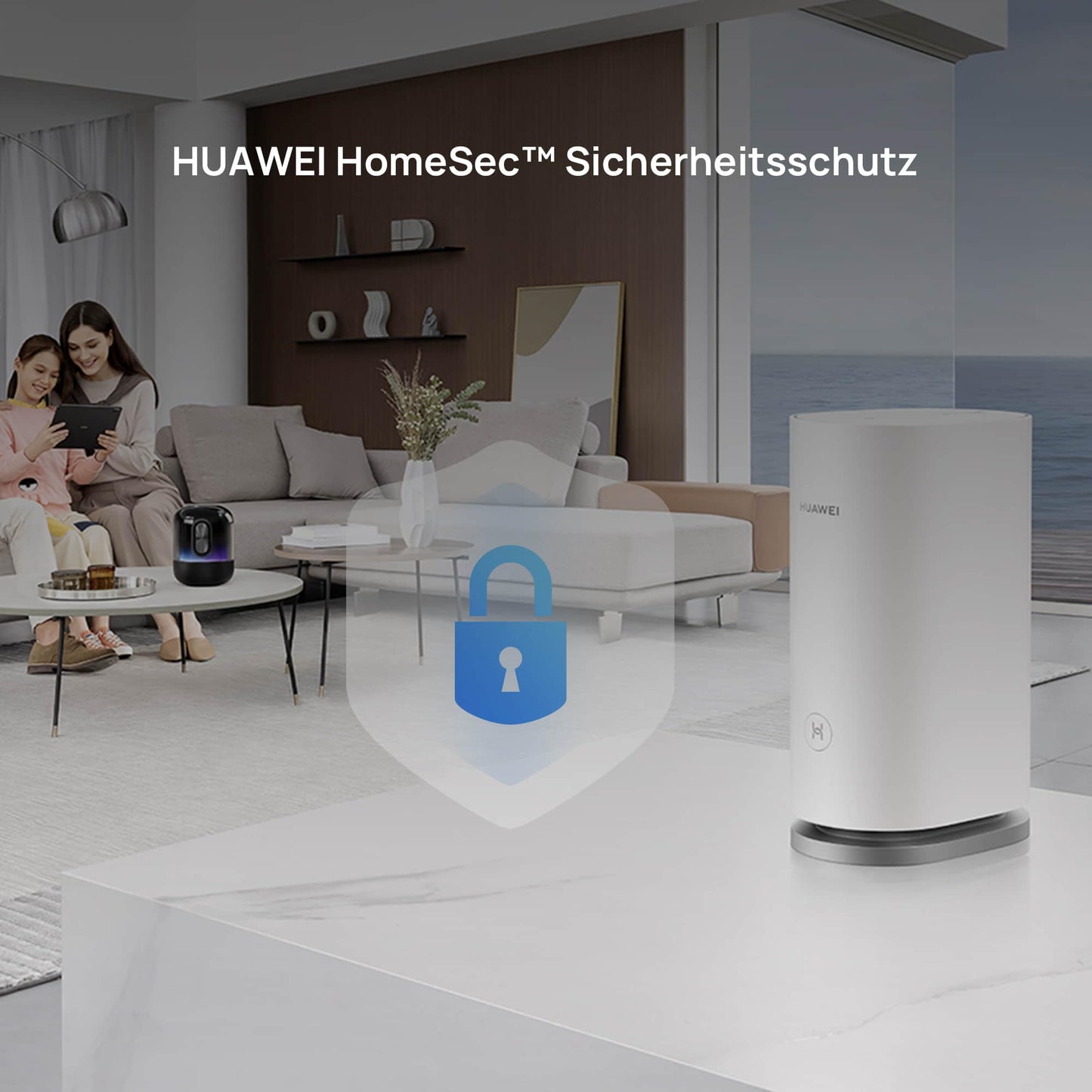 HUAWEI WiFi Mesh 3 – AX3000 WiFi 6 Mesh System, 3er-Pack, bis zu 400 m² Abdeckung
