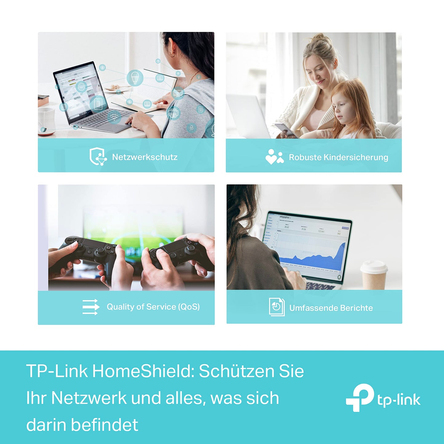 TP-Link Deco XE75 (3er-Set) – Wi-Fi 6E AXE5400 Mesh Tri-Band System