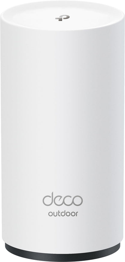 TP-Link Deco BE25 Outdoor WiFi 7 Router – Dual-Band, 2× 2.5G Ports, PoE/AC-Stromversorgung