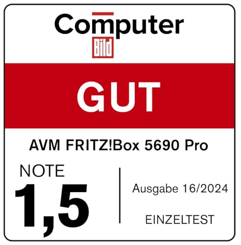 FRITZ!Box 5690 Pro – Premium WLAN Router mit Wi-Fi 7, Glasfaser & DSL