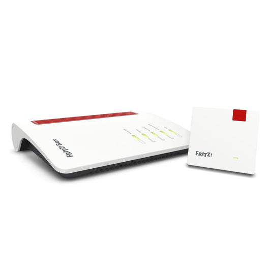 FRITZ!Mesh Set – FRITZ!Box 7530 AX Wi-Fi 6 Router + FRITZ!Repeater 1200 AX