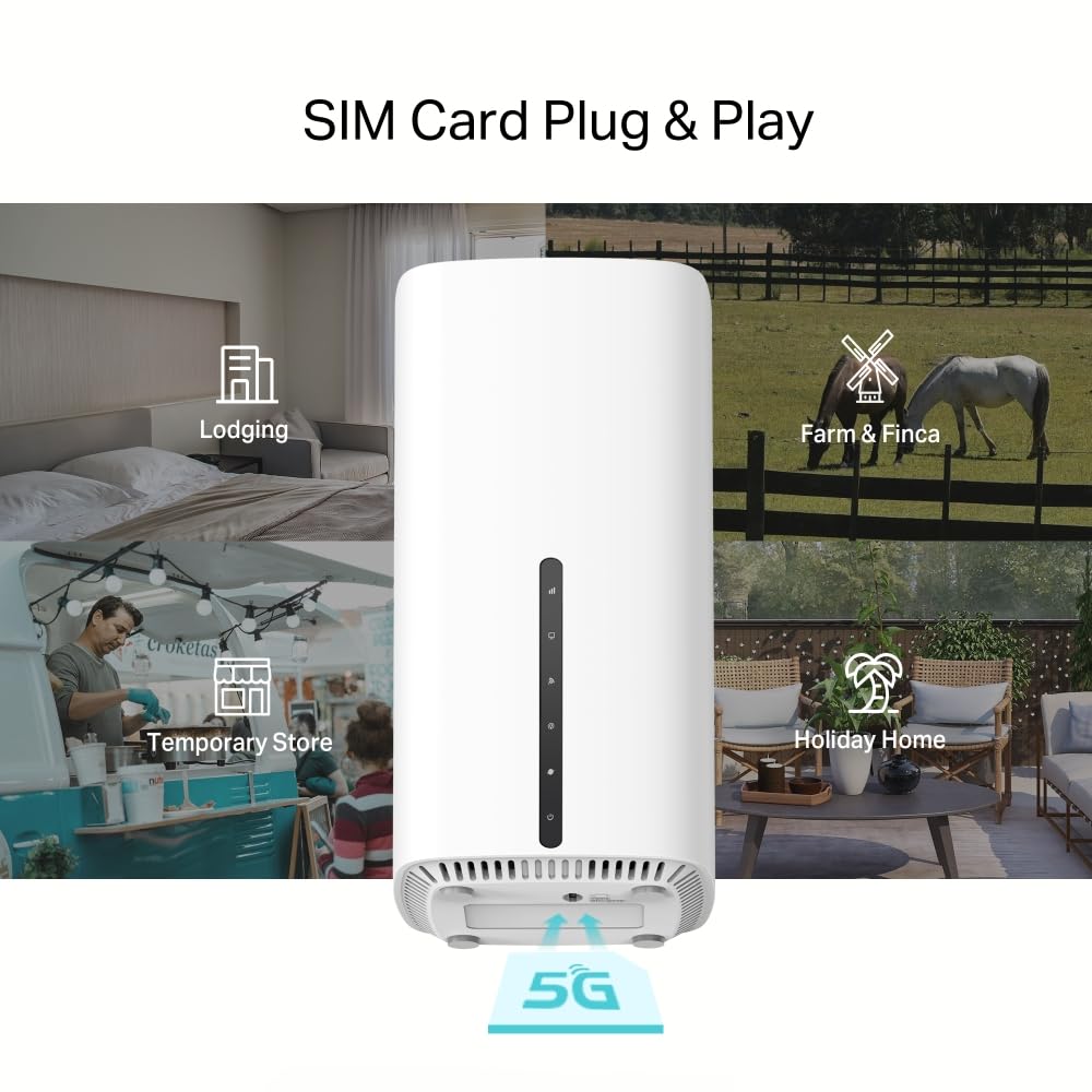 TP-Link Archer NX200 – LTE Wi-Fi 6 Router AX1800 mit SIM-Slot & Gigabit-Ports