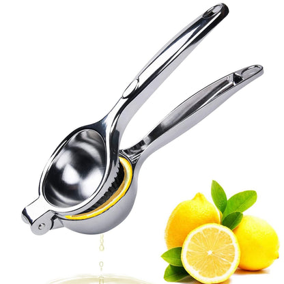 Relota Zitronenpresse 7 cm – Manuelle Saftpresse aus robustem Metall für Küche & Bar