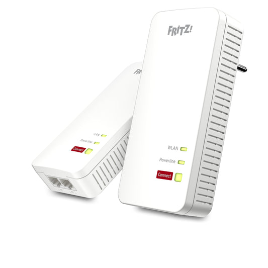 FRITZ!Powerline 1240 AX Set – Gigabit-Powerline mit Wi-Fi 6 Access Point
