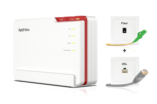 FRITZ!Box 5690 Pro – Premium WLAN Router mit Wi-Fi 7, Glasfaser & DSL