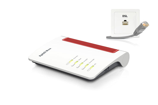AVM FRITZ!Box 7530 WLAN AC+N Router – VDSL Supervectoring, Mesh, DECT-Basis, Mediaserver