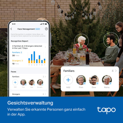 TP-Link Tapo H500 HomeBase – Smart Hub mit 16GB Speicher, erweiterbar auf 16TB
