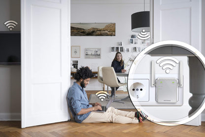 NETGEAR EX6120 – WLAN Repeater AC1200, Dualband, kompakt, bis 1200 Mbit/s